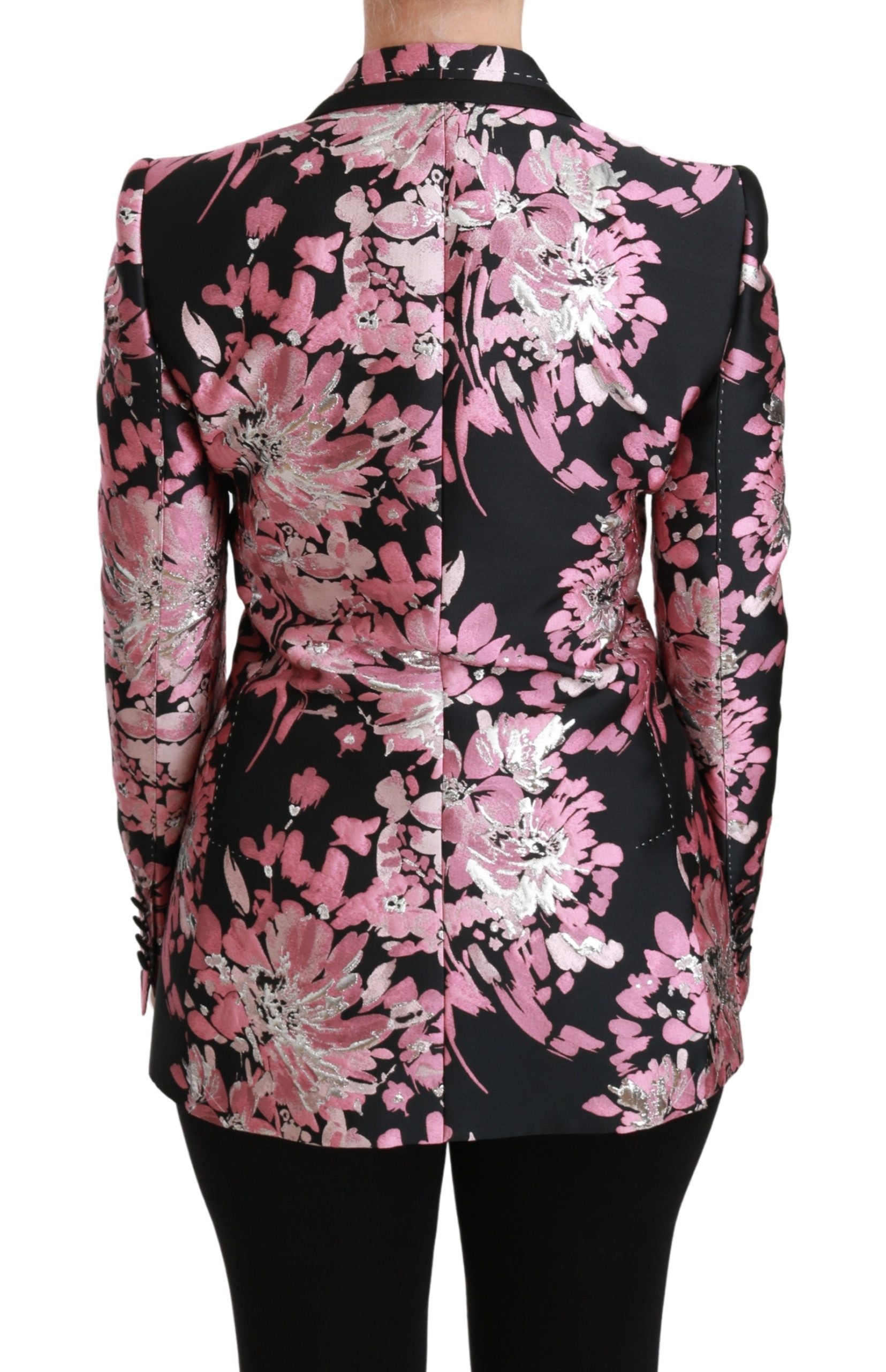 Dolce & Gabbana Elegant Floral Jacquard Blazer - The Home of Luxury