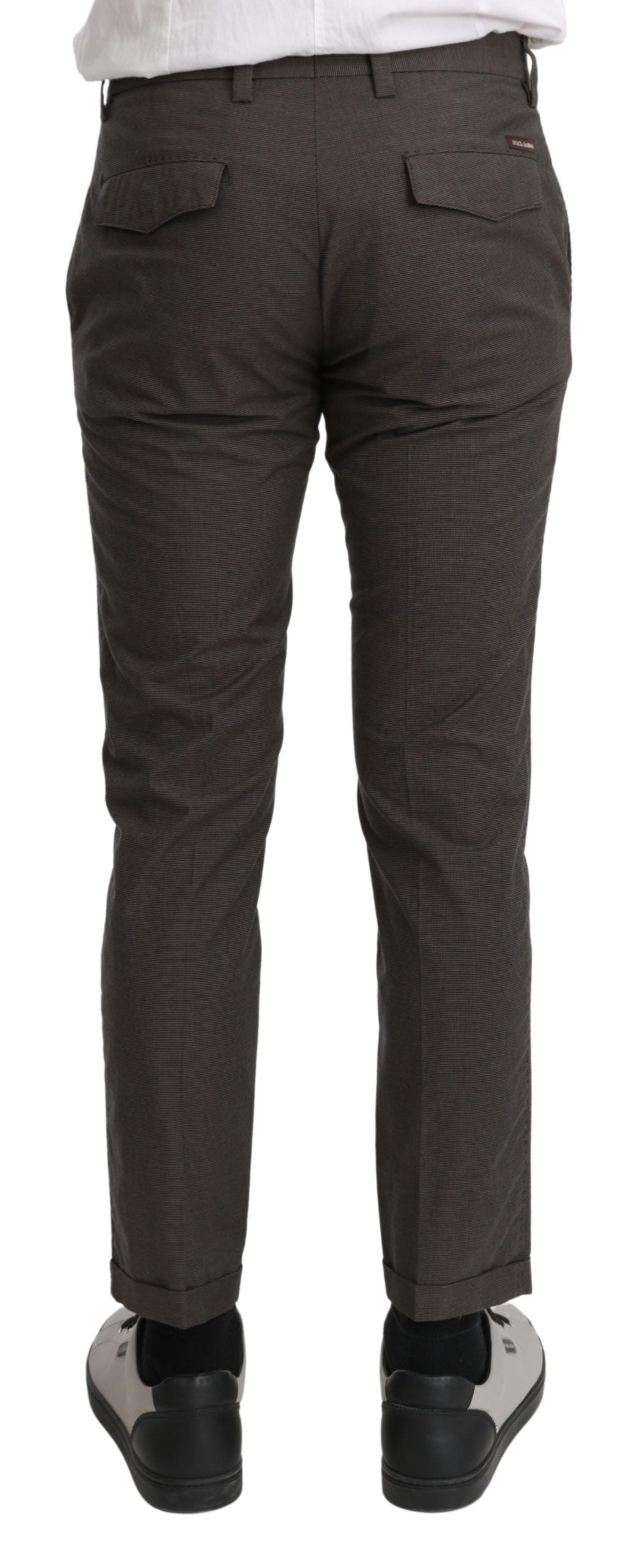 Dolce & Gabbana Elegant Brown Casual Pants - The Home of Luxury