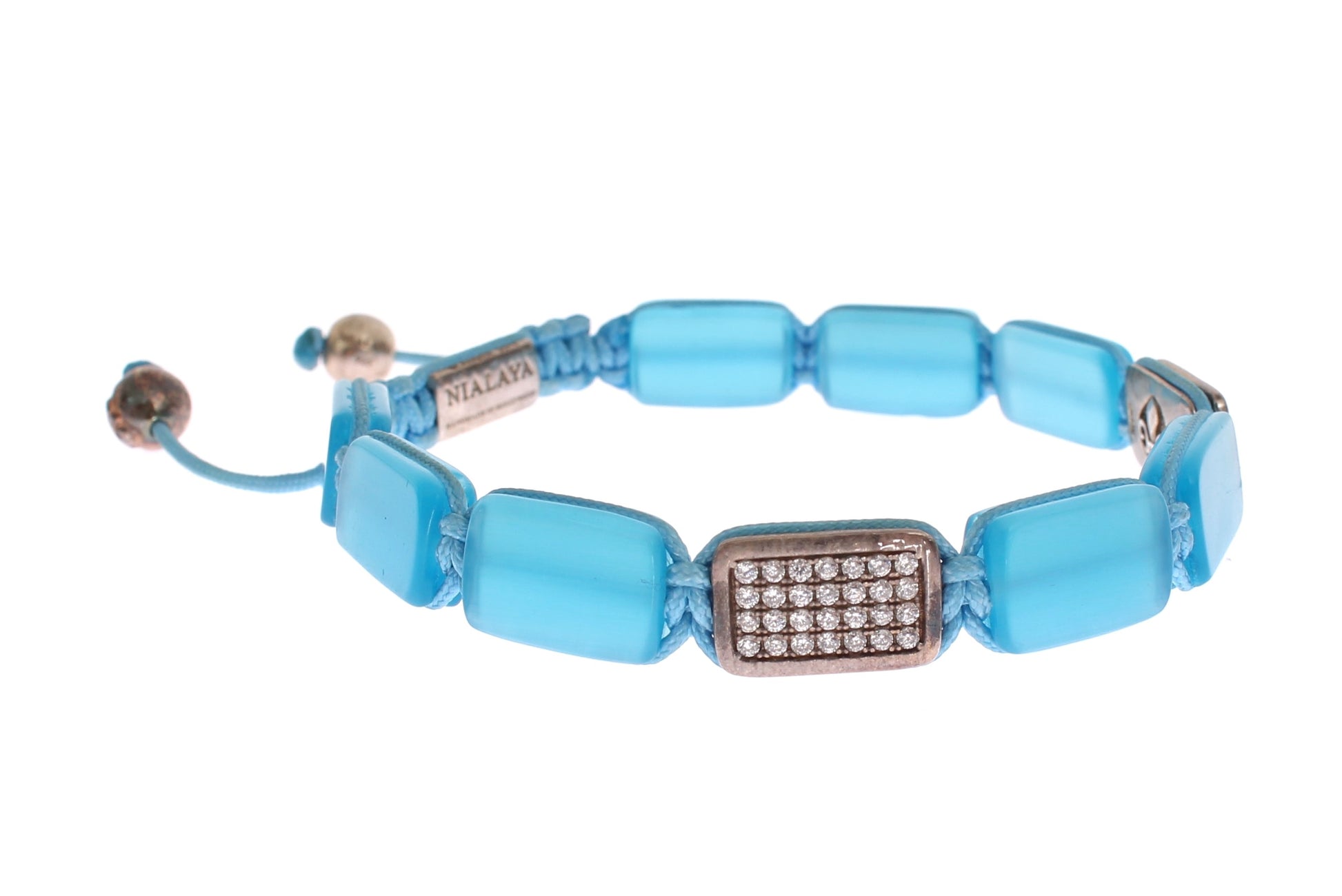 Chic Nialaya Diamond & Opal Beaded Bracelet - The Home of Luxury