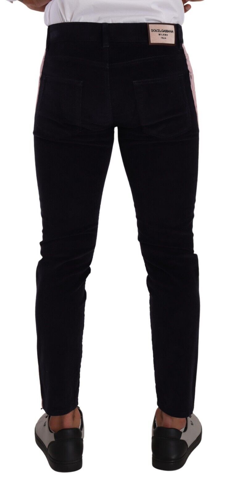 Dolce & Gabbana Elegant Slim Fit Corduroy Skinny Jeans