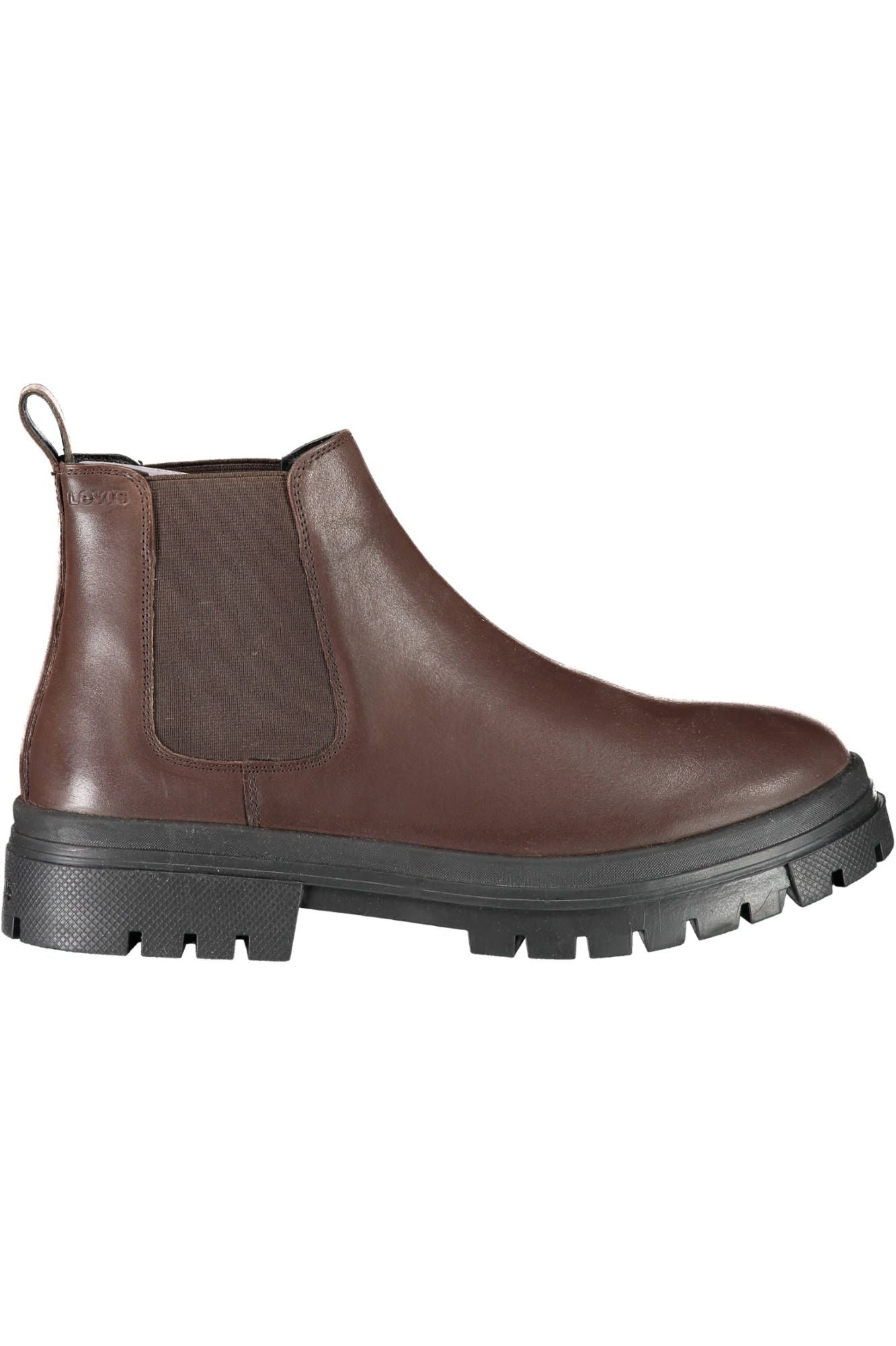 Levi's Brown Leather Men Boot