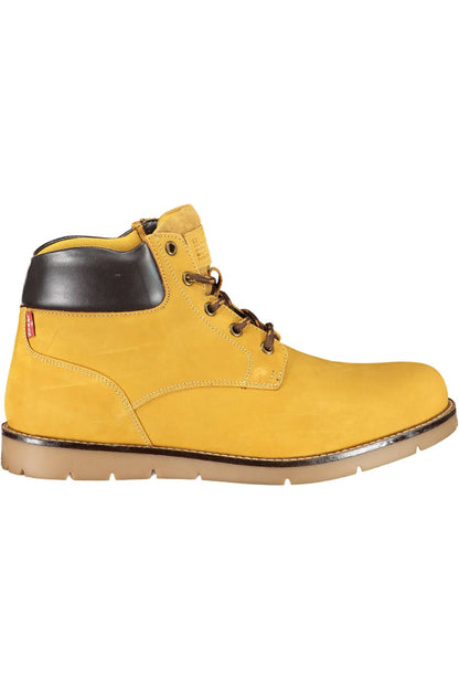 Levi's Yellow Leather Men Boot