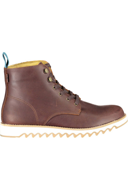 Levi's Brown Leather Men Boot