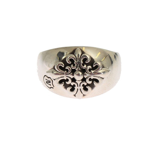 Nialaya Exquisite Silver Statement Ring for Men - The Home of Luxury