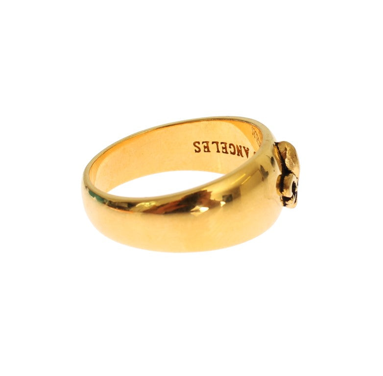 Nialaya Exclusive Gold-Plated Men's Ring - The Home of Luxury