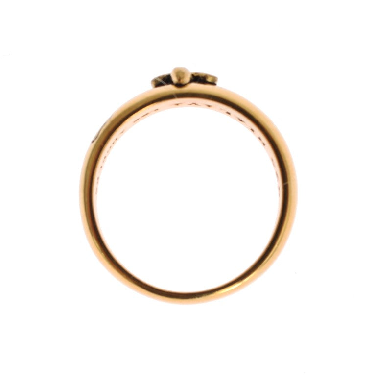 Nialaya Exclusive Gold-Plated Men's Ring - The Home of Luxury