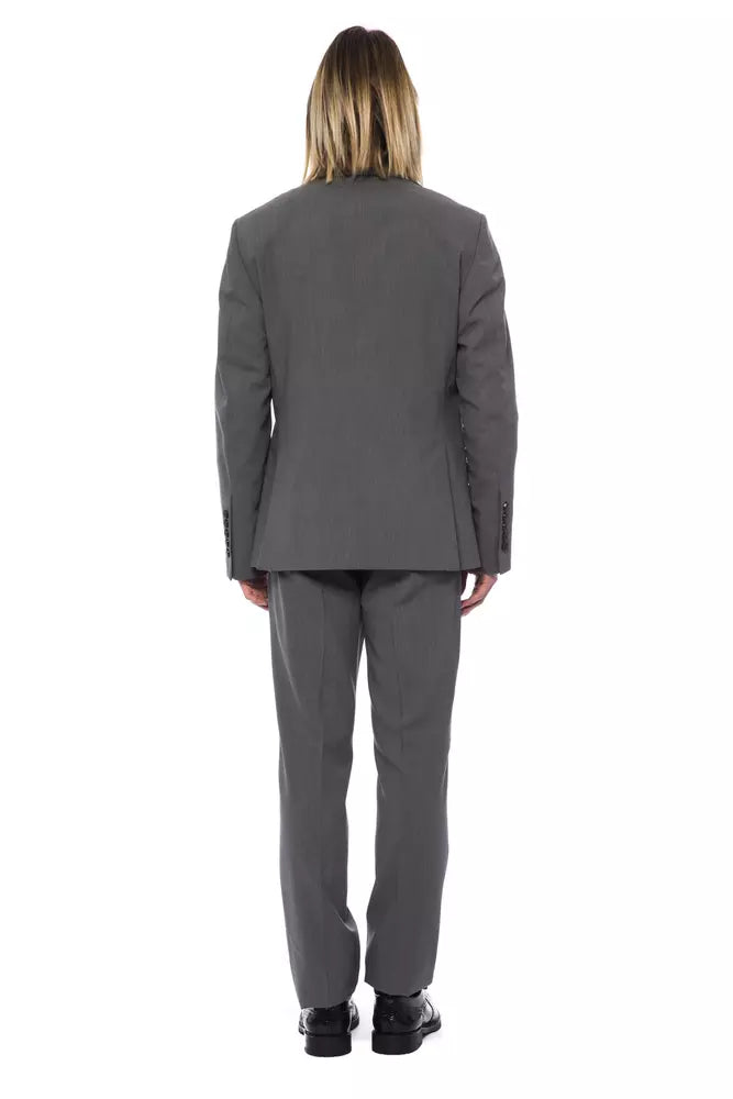 Billionaire Italian Couture Gray Wool Mens Suit - The Home of Luxury