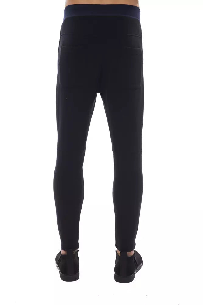 Nicolo Tonetto Black Polyamide Men Pants - The Home of Luxury