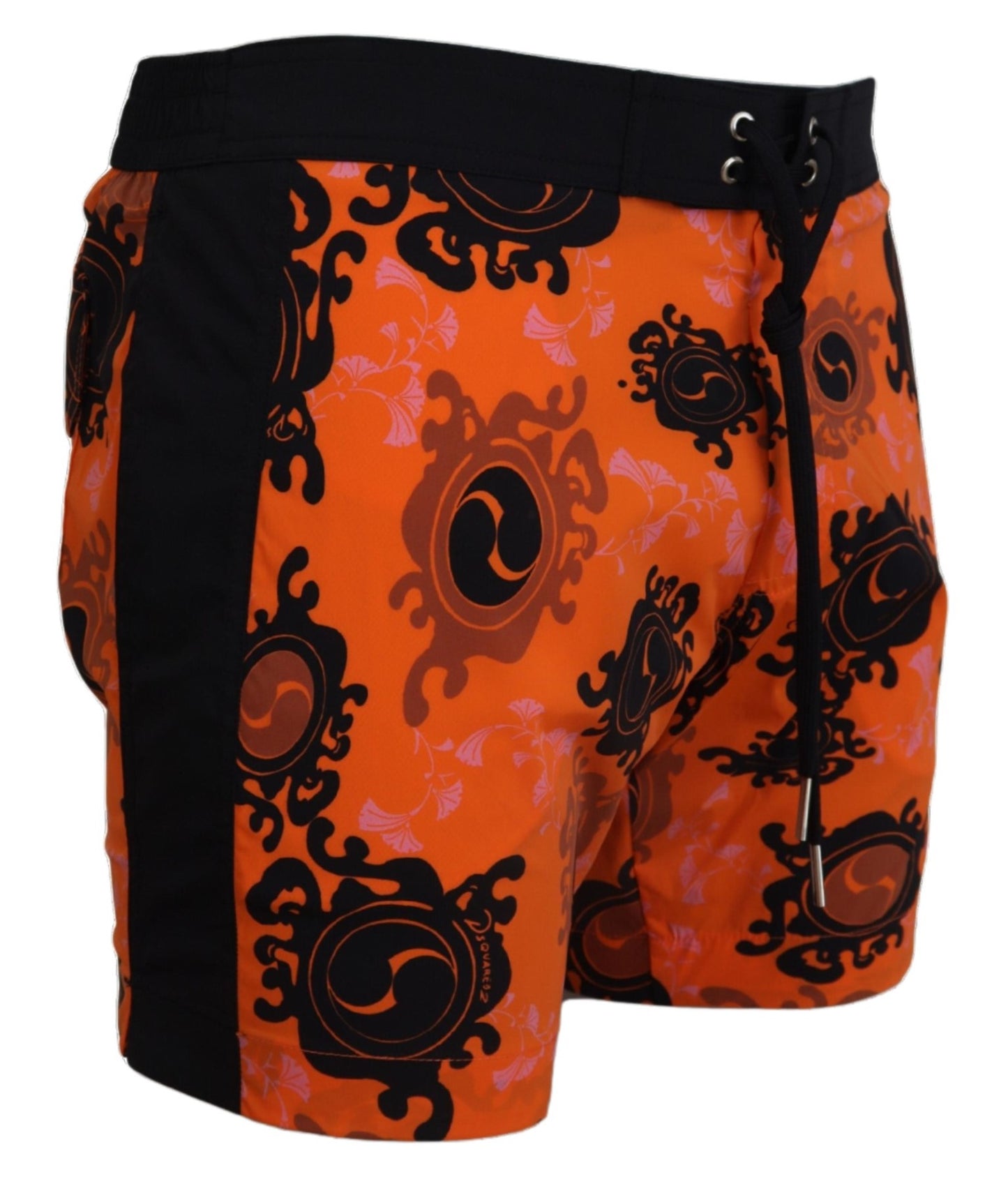 Dsquared² Chic Orange Swim Shorts Boxer for Men