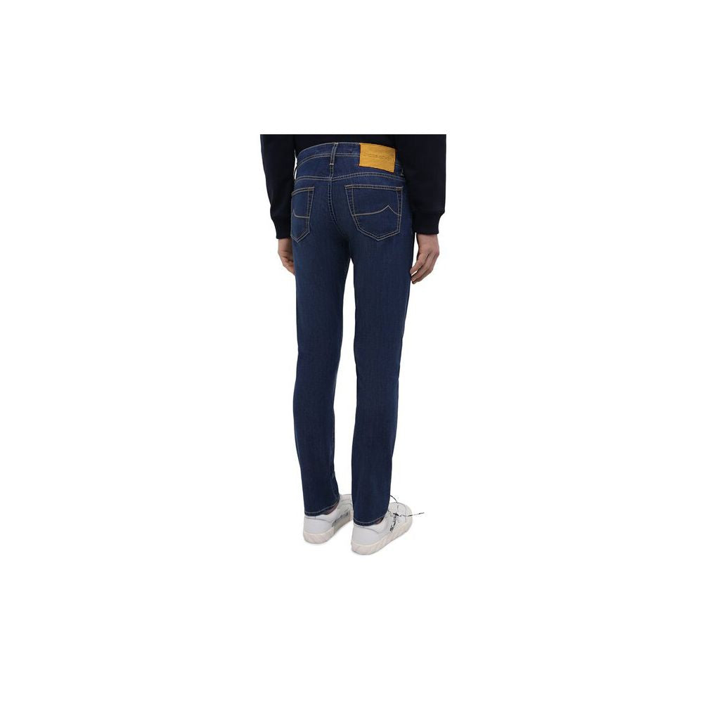 Jacob Cohen Sleek Slim Fit Premium Denim Essentials