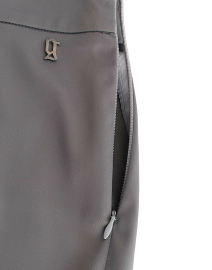 John Galliano Chic Gray Slim-Fit Designer Pants - The Home of Luxury