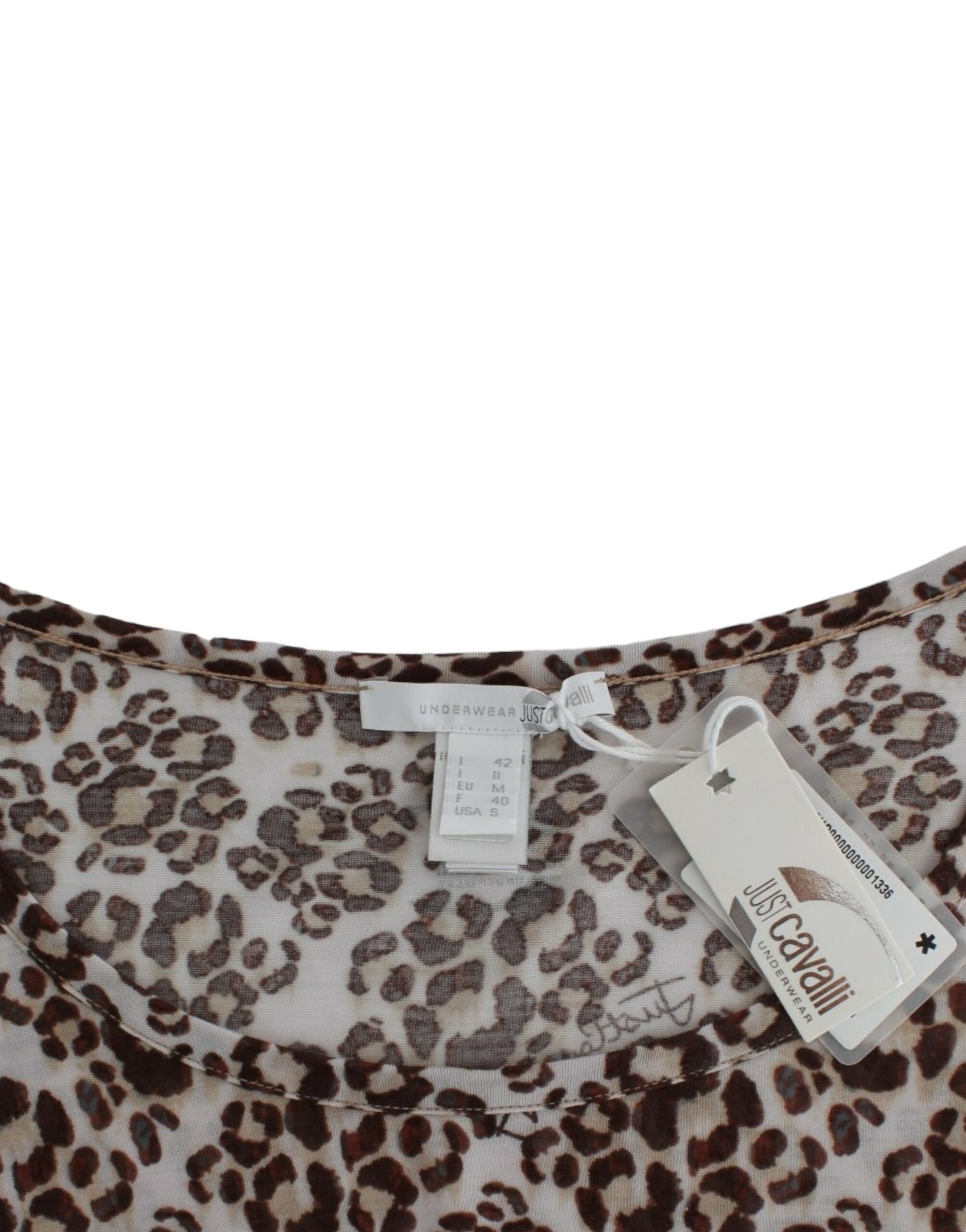 Cavalli Elegant Floral Lace Longsleeve Top - The Home of Luxury