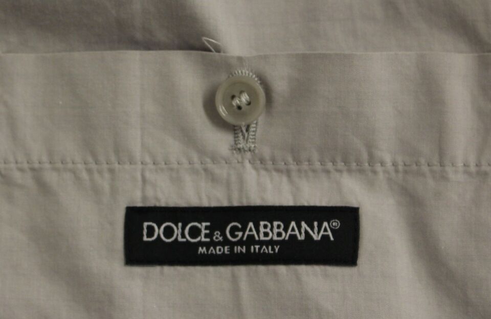 Dolce & Gabbana Chic Beige Single Breasted Dress Vest - The Home of Luxury