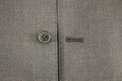 Dolce & Gabbana Elegant Gray Wool Formal Dress Vest - The Home of Luxury