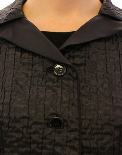 Dolce & Gabbana Elegant Black Bolero Shrug Jacket - The Home of Luxury