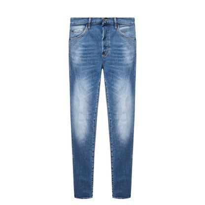 Dsquared² Blue Cotton Men's Distressed Jean - The Home of Luxury