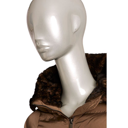 Baldinini Trend Brown Polyester Women Jacket