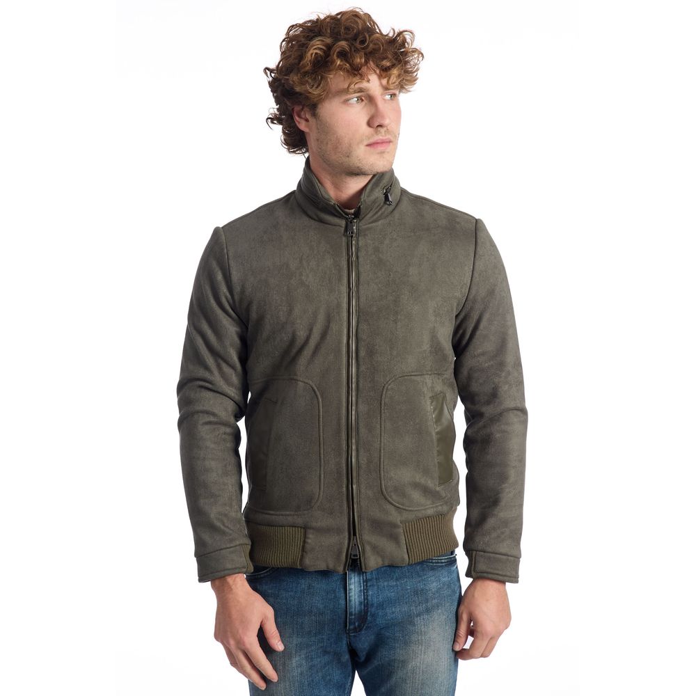 Roberto Pepe Luxury Green ECOMONTONE Jacket