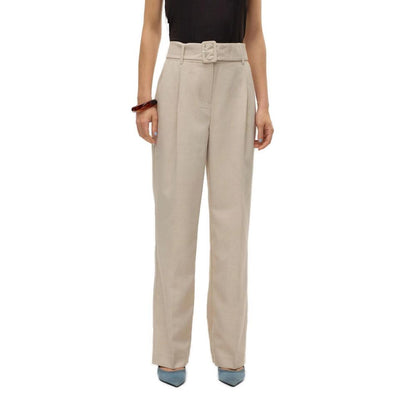 Vero Moda Gray Polyester Jeans & Pant