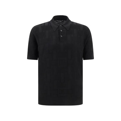 Dolce & Gabbana Silk Polo Shirt