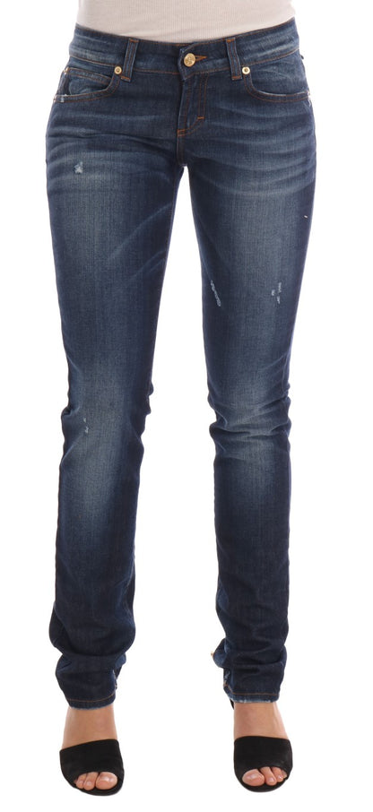 John Galliano Stylish Skinny Low Rise Denim Jeans - The Home of Luxury