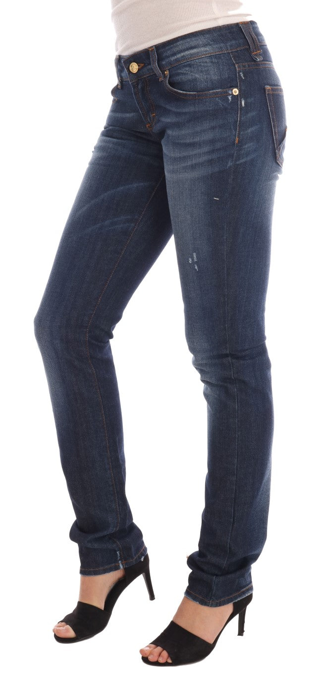 John Galliano Stylish Skinny Low Rise Denim Jeans - The Home of Luxury