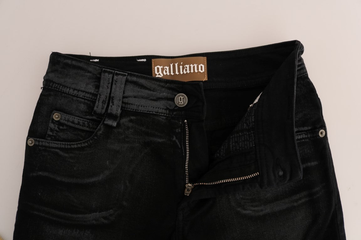 John Galliano Chic Gray Wash Regular Fit Jeans - The Home of Luxury