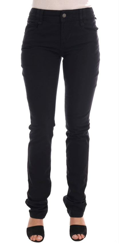 John Galliano Chic Black Regular Fit Denim Jeans - The Home of Luxury