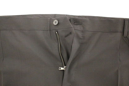 Dolce & Gabbana Elegant Pleated Black Wool Trousers - The Home of Luxury